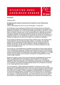 Jan van Herwaarden 6 maart 2014 - Stichting Oude Groninger Kerken