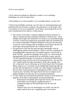 fictie artikel D&ouml;lle - Eerste Kamer der Staten