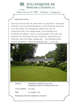 Download de brochure voor een gedetailleerde omschrijving.