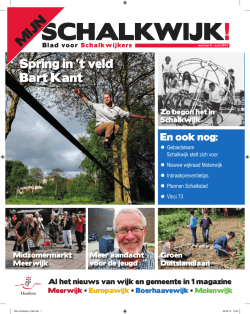 SCHALKWIJK! - Wijkraad Meerwijk