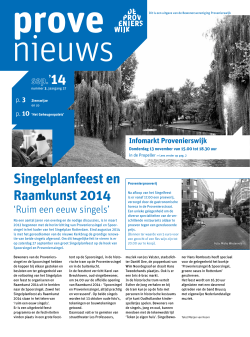 Provenieuws_Sept2014