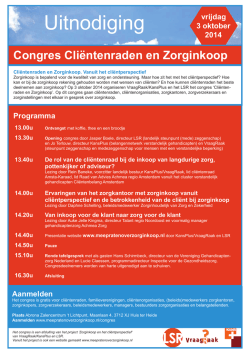 uitnodiging congres zorginkoop1