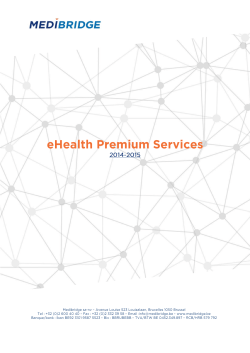 eHealth Premium Services abonnement