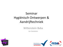 download presentatie Wittenstein