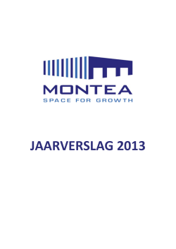 2013 - Montea