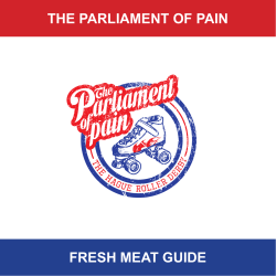 THE PARLIAMENT OF PAIN FRESH MEAT GUIDE