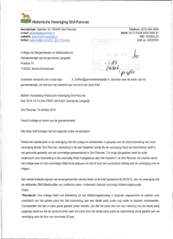 Historische Vereniging Sint-Pancras Secretariaat: Sperwer 18