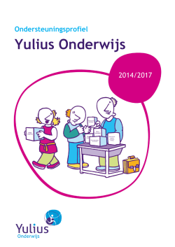 Yulius op 2014-2017 - Samenwerkingsverband Passend Onderwijs