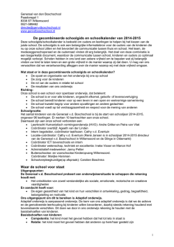 Schoolgids 2014-2015 - genvdboschschool.nl