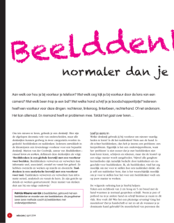 Dit katern kreeg je van Educare
