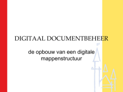DIGITAAL DOCUMENTBEHEER - Wat is het TRACKS kennisplatform?