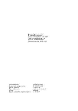 Inspectierapport