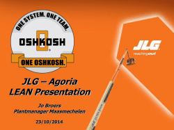 JLG Manufacturing