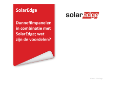 Bruno van Bost - SolarEdge