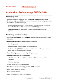 Add EHBDu 2014 - Educare Groningen