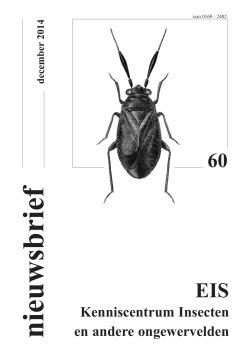 Kenniscentrum Insecten en andere ongewervelden - EIS