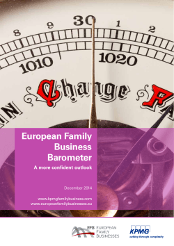 Download our European Family Business Barometer