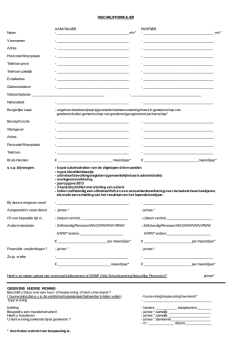 Download het inschrijfformulier - De Rode Kap