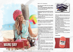 Gratis Patronen Muts MyMountain Manu Bay