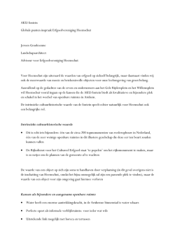 Inspreektekst incl. foto s dhr. J. Goudeseune namens