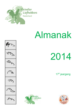 Almanak 2014 - Kleindierplaza