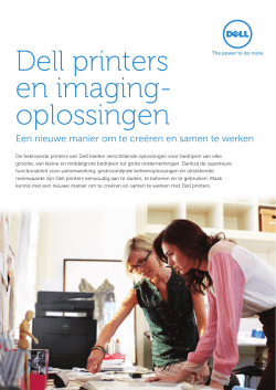 Dell printers en imaging