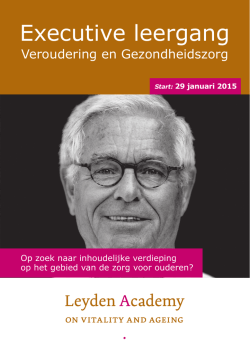 Download brochure executive leergang