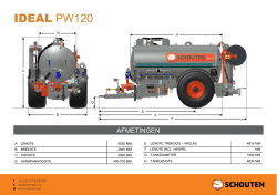 IDEAL PW120 - Schouten Machines