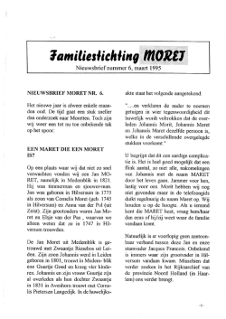 Nieuwsbrief - Moret.info