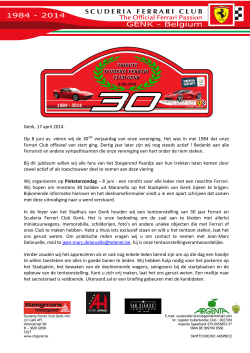 15-04-2014 30 Jaar Scuderia Ferrari Club Genk(1)