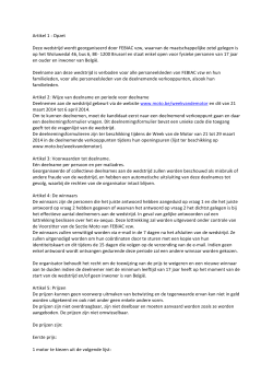 reglement weekvandemotor NL def