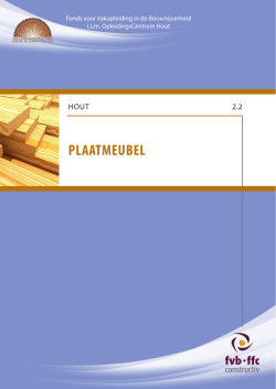 PLAATMEUBEL - ffc Constructiv