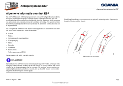 Antispinsysteem ESP Algemene informatie over het ESP - TIL
