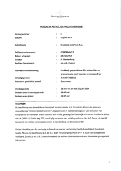 verslag 001 - Benthem Gratama advocaten
