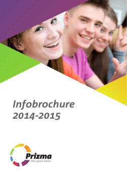 Infobrochure 2014-2015