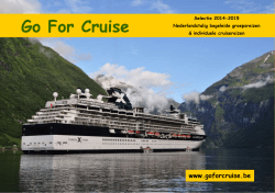 Go For Cruise - Present Travel