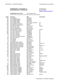 Download hier onze voorraadlijst.