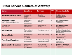 steel service centres