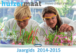 Jaargids 2014-2015