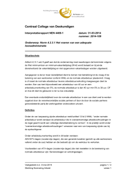 Interpretatierapport 2014-109 - Q