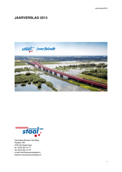 Jaarverslag en jaarrekening 2013