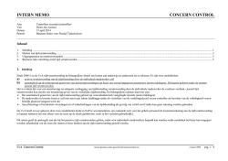 INTERN MEMO CONCERN CONTROL