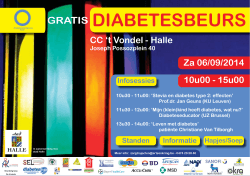 Affiche Diabetesbeurs 2014 def.indd