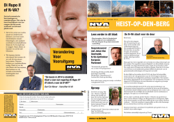 HAH februari 2014 - N-VA Heist-op-den-Berg