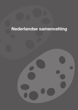 Nederlandse samenvatting - VU