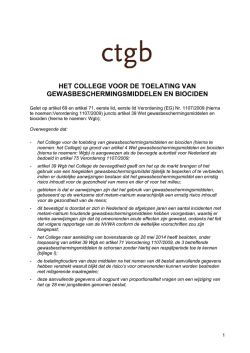 Download "Besluit onder toepassing van artikel