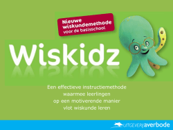 Een effectieve instructiemethode waarmee leerlingen op