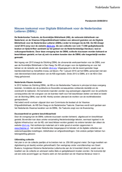 Meer informatie - Koninklijke Academie voor Nederlandse Taal