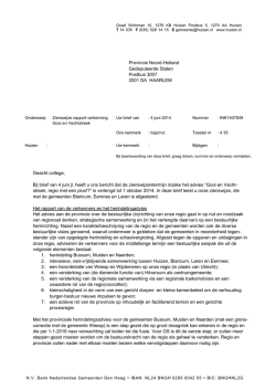 Graaf Wichman 10, 1276 KB Huizen Postbus 5, 1270 AA Huizen