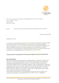 CÓACH ES - Beroepsvereniging Jobcoaches Nederland